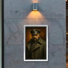 Jozef Pilsudski in Legionnaire greatcoat poster 2