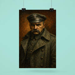 Jozef Pilsudski in Legionnaire greatcoat poster 6