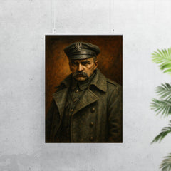 Jozef Pilsudski in Legionnaire greatcoat poster 7