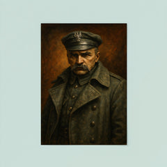 Jozef Pilsudski in Legionnaire greatcoat poster 8