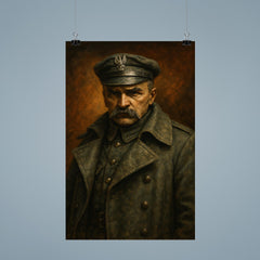 Jozef Pilsudski in Legionnaire greatcoat poster 9