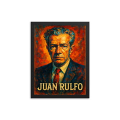 Juan Rolfo framed print on a plain backdrop in size 12"x16".