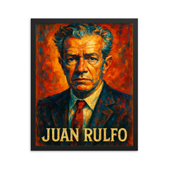 Juan Rolfo framed print on a plain backdrop in size 16"x20".