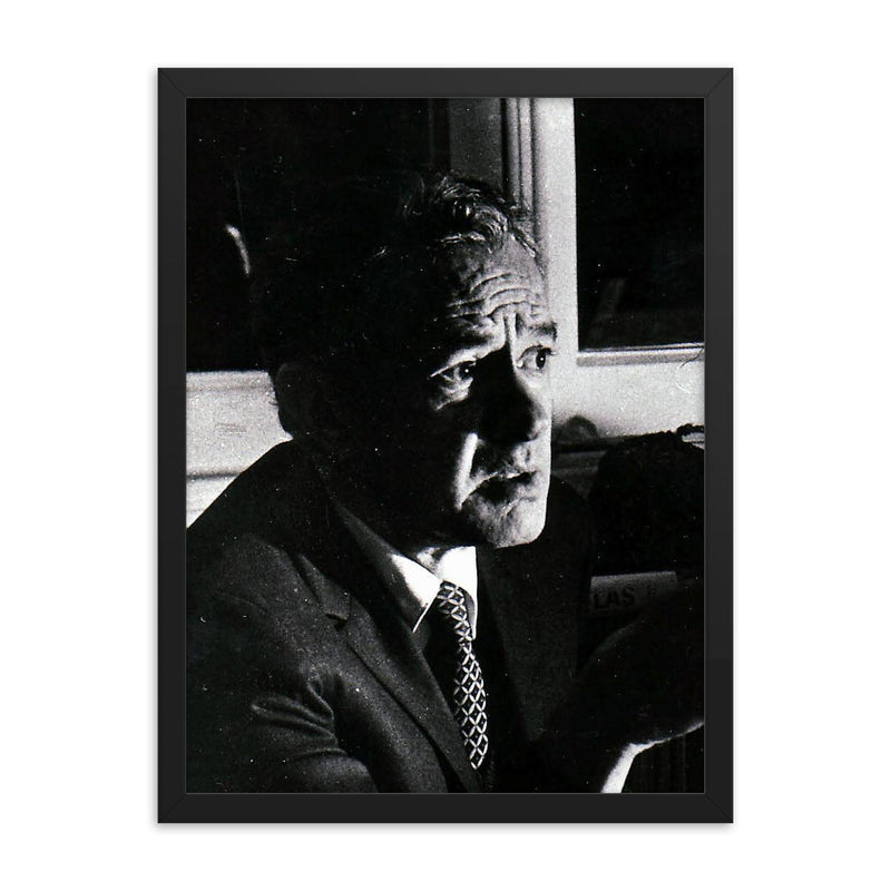 Juan Rolfo framed print on a plain backdrop in size 18