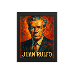 Juan Rolfo framed print on a plain backdrop in size 8"x10".