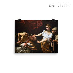 Judith and Holofernes by Caravaggio poster 3