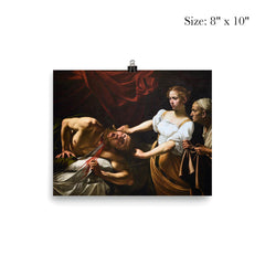 Judith and Holofernes by Caravaggio poster 4