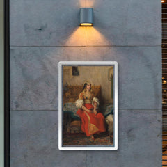 Juive de Tanger en Costume d'Apparat by Eugène Delacroix, 1835 poster 2