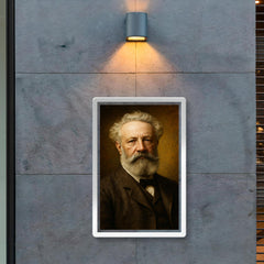 Jules Verne portrait poster 2