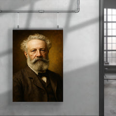 Jules Verne portrait poster 4