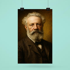 Jules Verne portrait poster 6