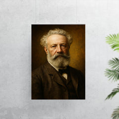 Jules Verne portrait poster 7