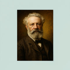 Jules Verne portrait poster 8
