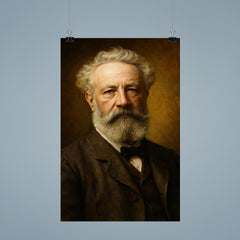 Jules Verne portrait poster 9
