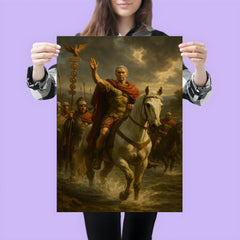 Julius Caesar crossing the Rubicon poster 3