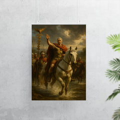 Julius Caesar crossing the Rubicon poster 7
