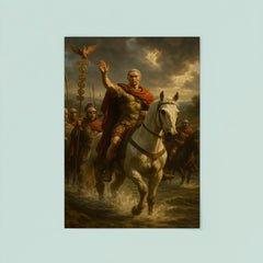 Julius Caesar crossing the Rubicon poster 8