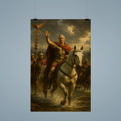 Julius Caesar crossing the Rubicon poster 9
