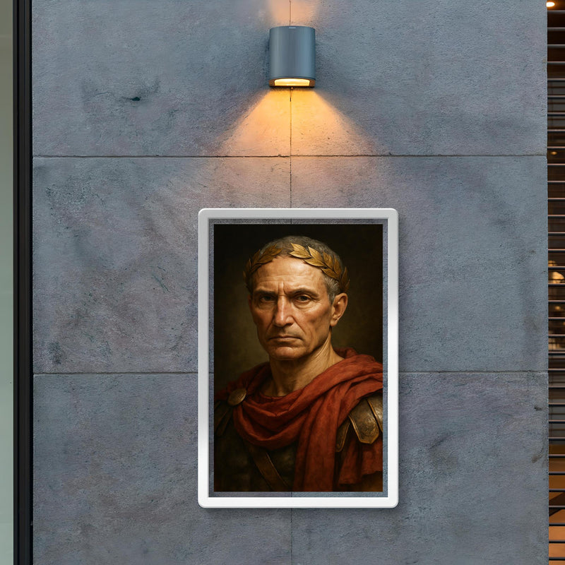 Julius Caesar portrait poster 2