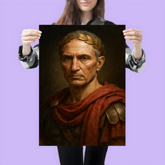 Julius Caesar portrait poster 3