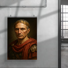 Julius Caesar portrait poster 4