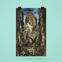 Jupiter and Semele by Gustave Moreau poster 6