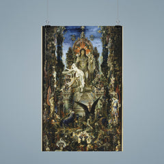 Jupiter and Semele by Gustave Moreau poster 9