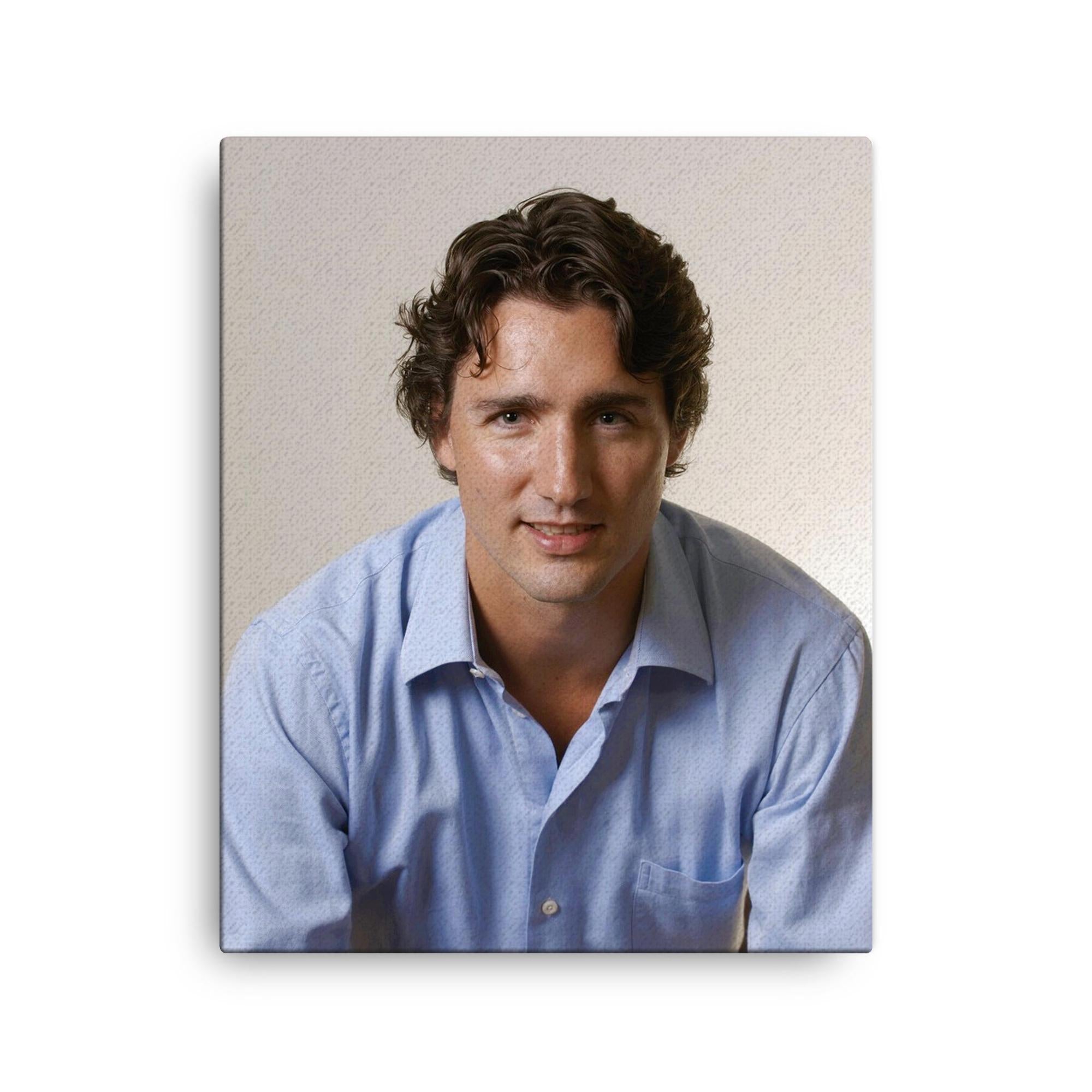 Justin Trudeau Canvas Print — Canvas Wall Art – Noveltees