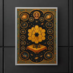 JWST deep field rendered as cosmic iconostasis poster 5