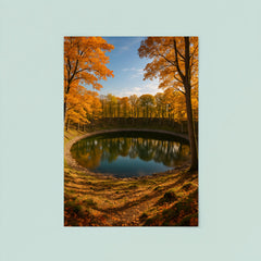 Kaali Meteorite Craters Estonia poster 8