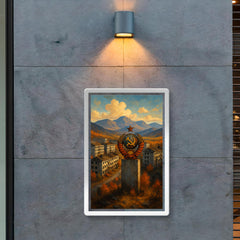 Kadykchan Soviet Town Russia poster 2