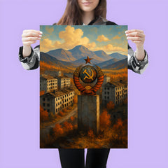 Kadykchan Soviet Town Russia poster 3