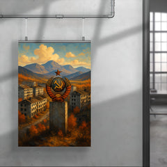 Kadykchan Soviet Town Russia poster 4