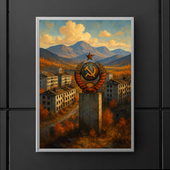 Kadykchan Soviet Town Russia poster 5