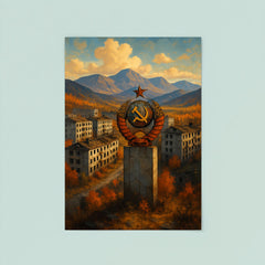 Kadykchan Soviet Town Russia poster 8