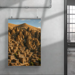 Kandovan Rock Village Iran poster 4