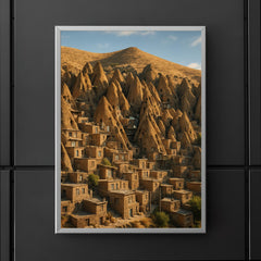 Kandovan Rock Village Iran poster 5