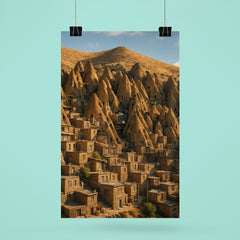 Kandovan Rock Village Iran poster 6