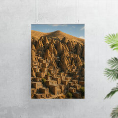 Kandovan Rock Village Iran poster 7