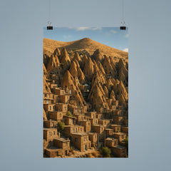 Kandovan Rock Village Iran poster 9