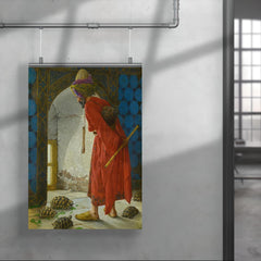 Kaplumbağa Terbiyecisi by Osman Hamdi Bey, 1906 poster 4