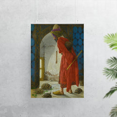Kaplumbağa Terbiyecisi by Osman Hamdi Bey, 1906 poster 7