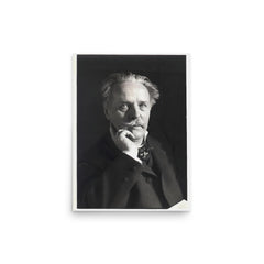 Karl May poster on a plain backdrop in size 12"x16".