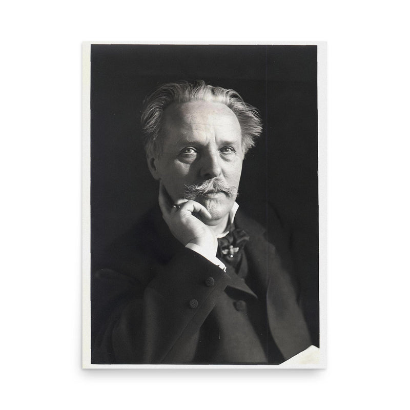 Karl May poster on a plain backdrop in size 18