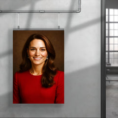 Kate Middleton portrait poster 4