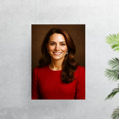 Kate Middleton portrait poster 7