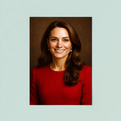 Kate Middleton portrait poster 8
