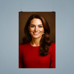 Kate Middleton portrait poster 9