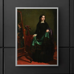 Kate Nickleby at Madame Mantalini's by William Powell Frith, 1856 poster 5