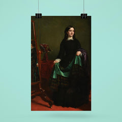 Kate Nickleby at Madame Mantalini's by William Powell Frith, 1856 poster 6